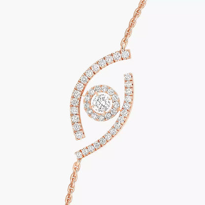 [Camiery]Lucky Eye Pave-Set Diamond Bracelet