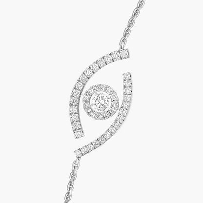 [Camiery]Lucky Eye Pave-Set Diamond Bracelet