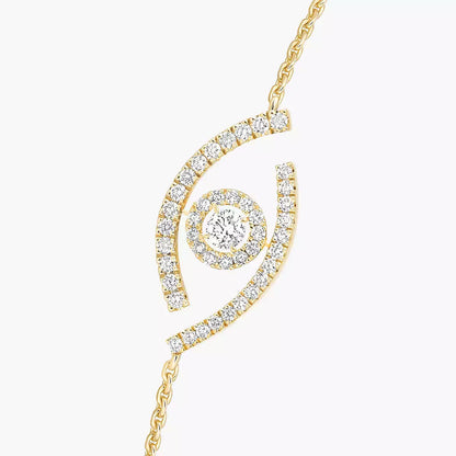 [Camiery]Lucky Eye Pave-Set Diamond Bracelet
