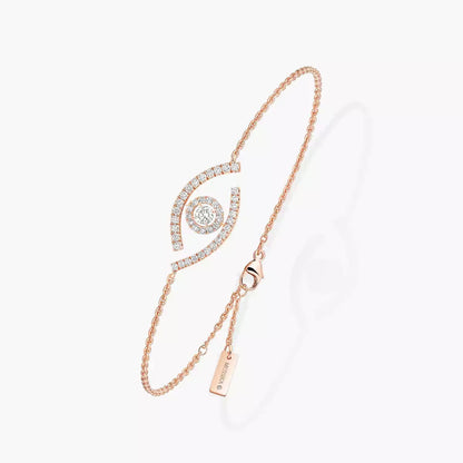 [Camiery]Lucky Eye Pave-Set Diamond Bracelet
