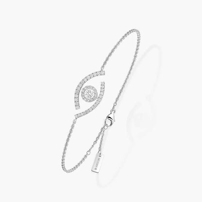 [Camiery]Lucky Eye Pave-Set Diamond Bracelet