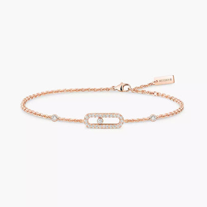 [Camiery]Move Uno Diamond Bracelet