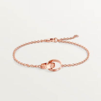[Camiery] LOVE BRACELET DOUBLE RING