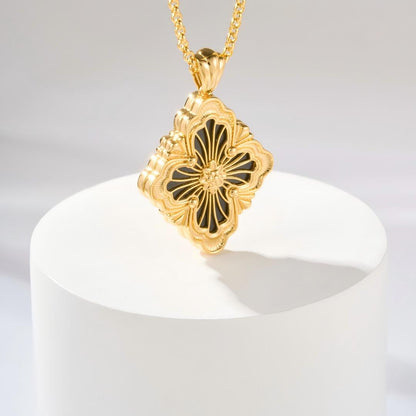 [Camiery JEWELRY] OPERA TULLE ENAMEL NECKLACE