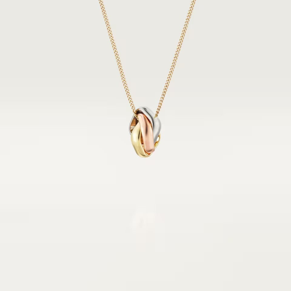 [Camiery] TRINITY CUSHION NECKLACE COLLECTION