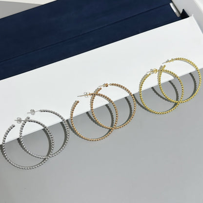 [Camiery] SMOOTH BEAD STUD EARRINGS