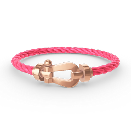 [Camiery]FORCE LARGE HORSESHOE NO DIAMOND BRACELET ROSE GOLD