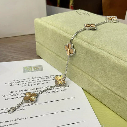 [Camiery] CLOVER 5 MOTIF LASER BRACELET COLLECTION