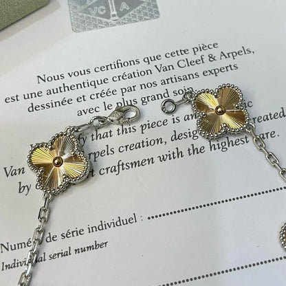 [Camiery] CLOVER 5 MOTIF LASER BRACELET COLLECTION