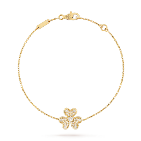 [Camiery]FRIVOLE GOLD FLOWER DIAMOND BRACELET