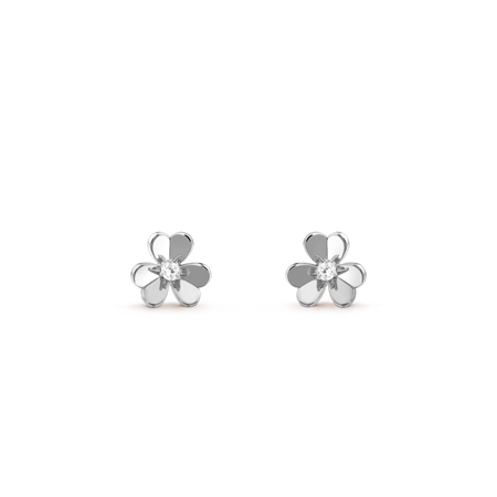 [Camiery]FRIVOLE MINI SILVER FLOWER EARRINGS