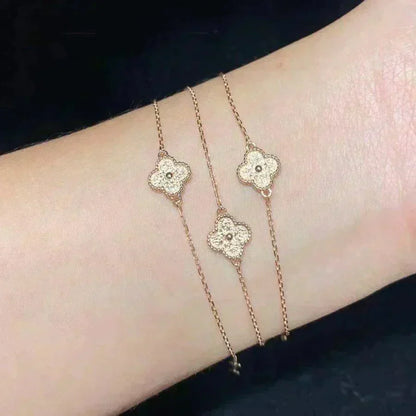 [Camiery]CLOVER SINGLE FLOWER BRACELET