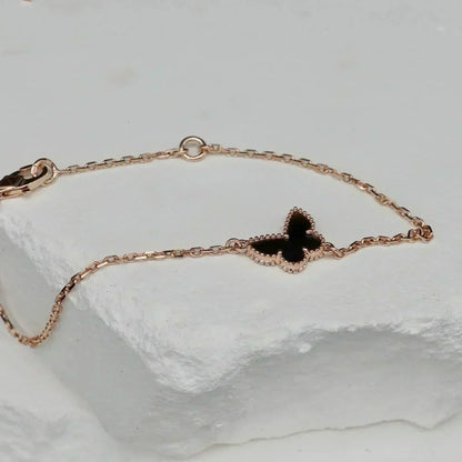 [Camiery]BUTTERFLY ONYX  BUTTERFLY BRACELET