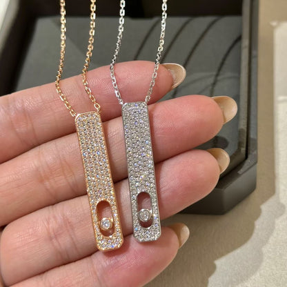 [Camiery]MY FIRST DIAMOND PAVED NECKLACE