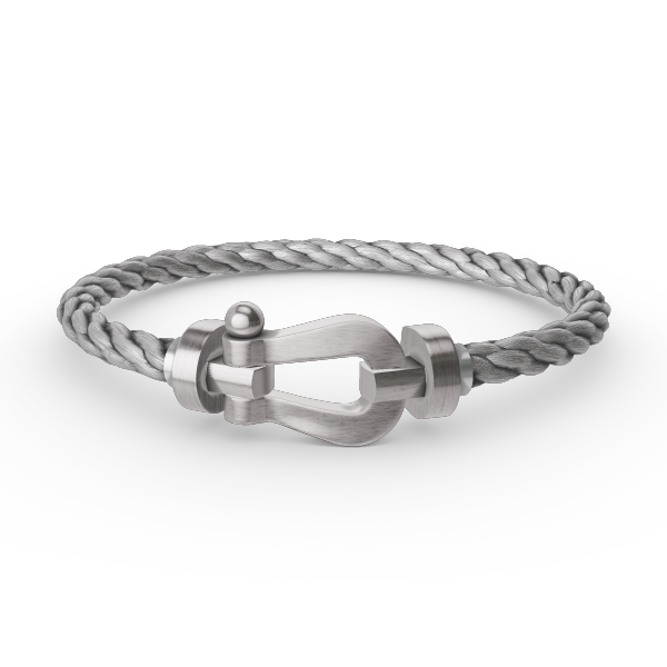 [Camiery]FORCE LARGE HORSESHOE NO DIAMOND BRACELET SILVER