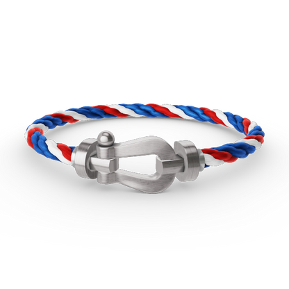 [Camiery]FORCE LARGE HORSESHOE NO DIAMOND BRACELET SILVER