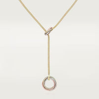 [Camiery] TRINITY DIAMONDS NECKLACE