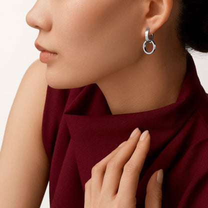 [Camiery] LOVE 3.3MM DANGLE EARRINGS