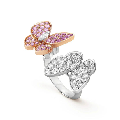 [Camiery]TWIN BUTTERFLY DIAMOND RING